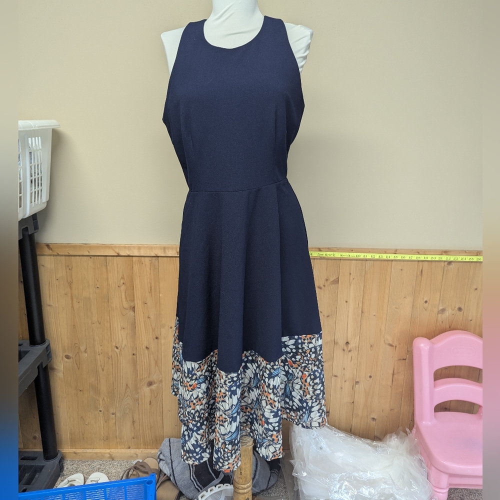 Hutch Swing Dress With Floral Detail